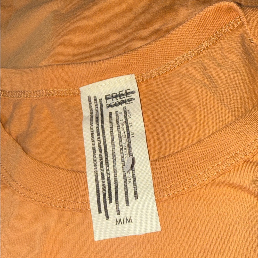 NWOT Free People  X Stagecoach tee Medium  100% Organic Cotton - Picture 9 of 9